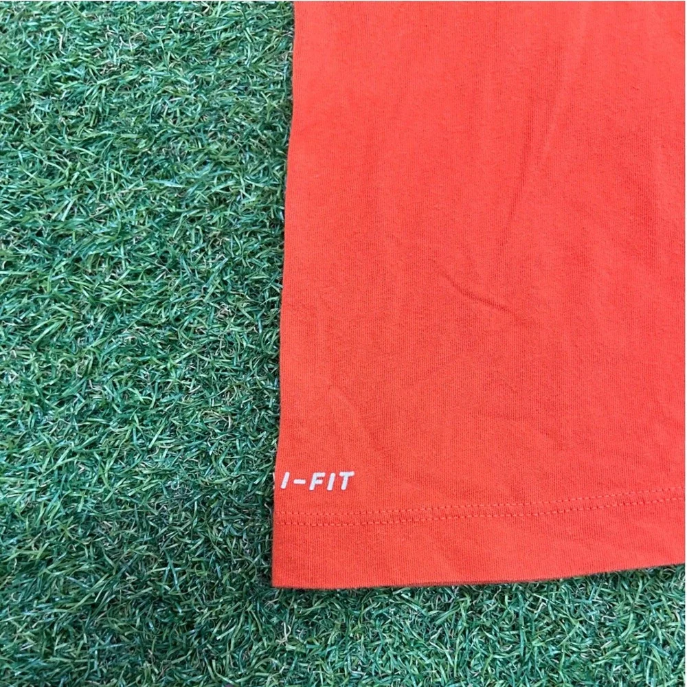 Jordan Florida Gators Football Dri-FIT Orange T-Shirt Mens Large Jumpman UF